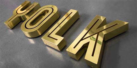 dimensional letters on metal box|what is dimensional lettering.